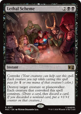 Image for Lethal Scheme (157) (Commander: Marvel Super Heroes) - Magic: The Gathering