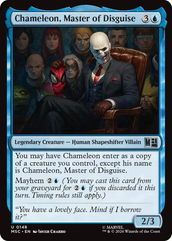 Image for Chameleon, Master of Disguise (148) (Commander: Marvel Super Heroes) - Magic: The Gathering