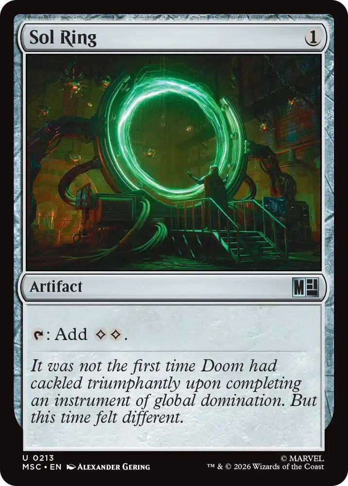 Image for Sol Ring (0213) (213) (Commander: Marvel Super Heroes) - Magic: The Gathering