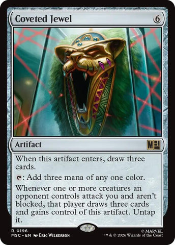 Image for Coveted Jewel (Surge Foil) (196) (Commander: Marvel Super Heroes) - Magic: The Gathering