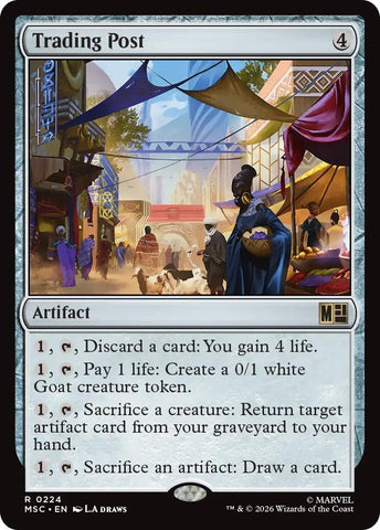Image for Trading Post (Surge Foil) (224) (Commander: Marvel Super Heroes) - Magic: The Gathering