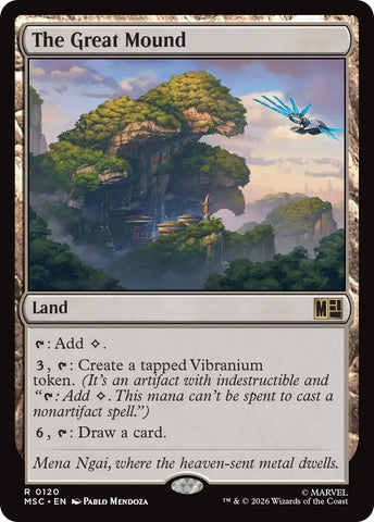 Image for The Great Mound (Surge Foil) (120) (Commander: Marvel Super Heroes) - Magic: The Gathering
