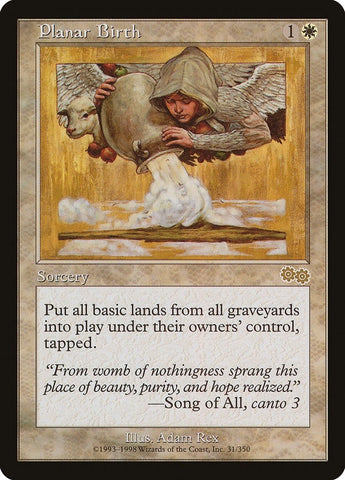 Image for Planar Birth (31) - Magic: The Gathering