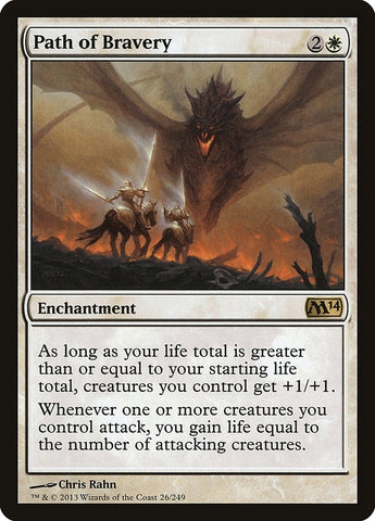 Image for Path of Bravery (26) [Magic 2014 (M14)]