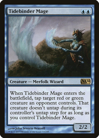 Image for Tidebinder Mage (73) [Magic 2014 (M14)]