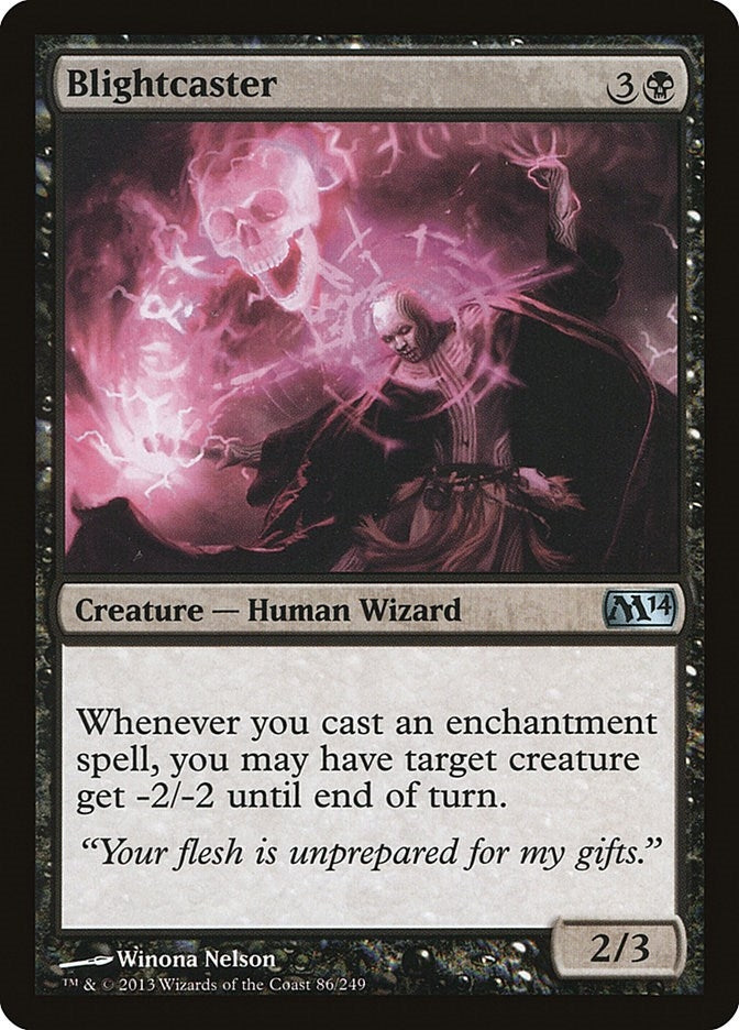 Image for Blightcaster (86) [Magic 2014 (M14)]
