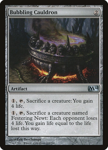 Image for Bubbling Cauldron (205) [Magic 2014 (M14)]
