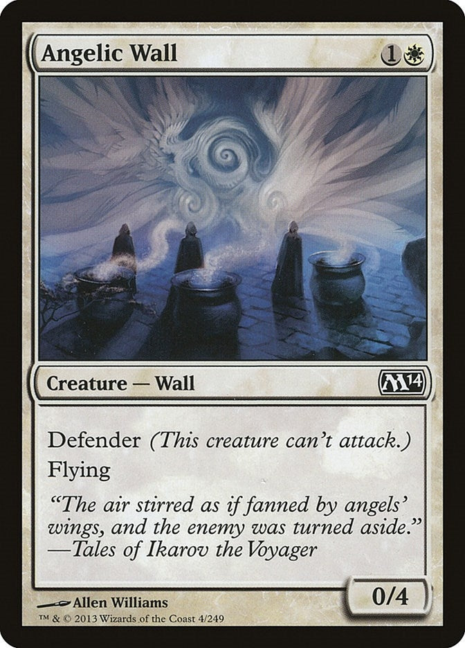 Image for Angelic Wall (4) [Magic 2014 (M14)]