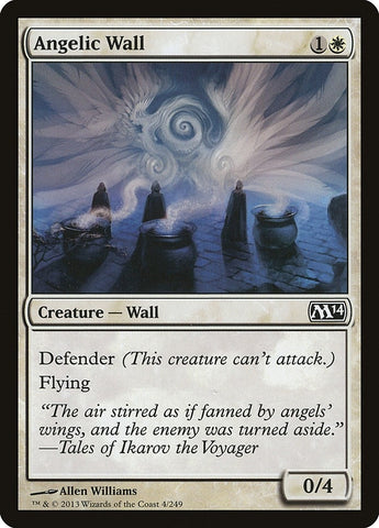 Image for Angelic Wall (4) [Magic 2014 (M14)]