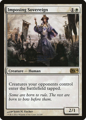 Image for Imposing Sovereign (22) [Magic 2014 (M14)]