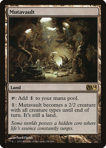 Image for Mutavault (228) [Magic 2014 (M14)]