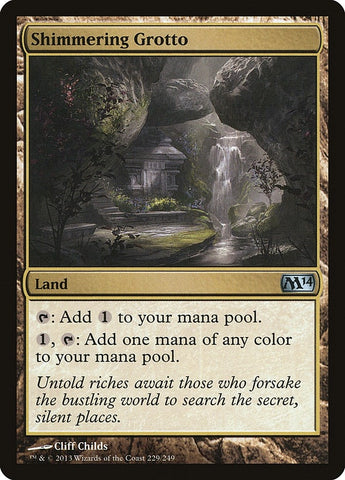 Image for Shimmering Grotto (229) [Magic 2014 (M14)]