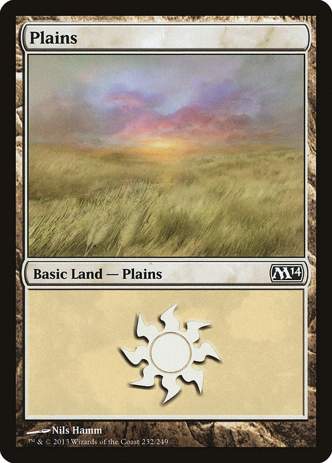 Image for Plains (232) (232) [Magic 2014 (M14)]