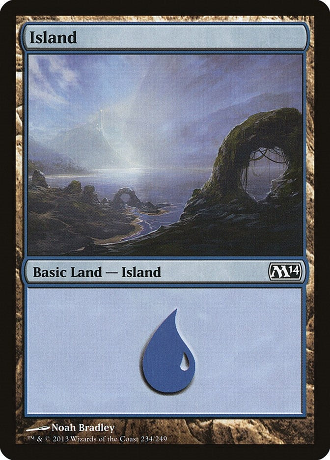Image for Island (234) (234) [Magic 2014 (M14)]