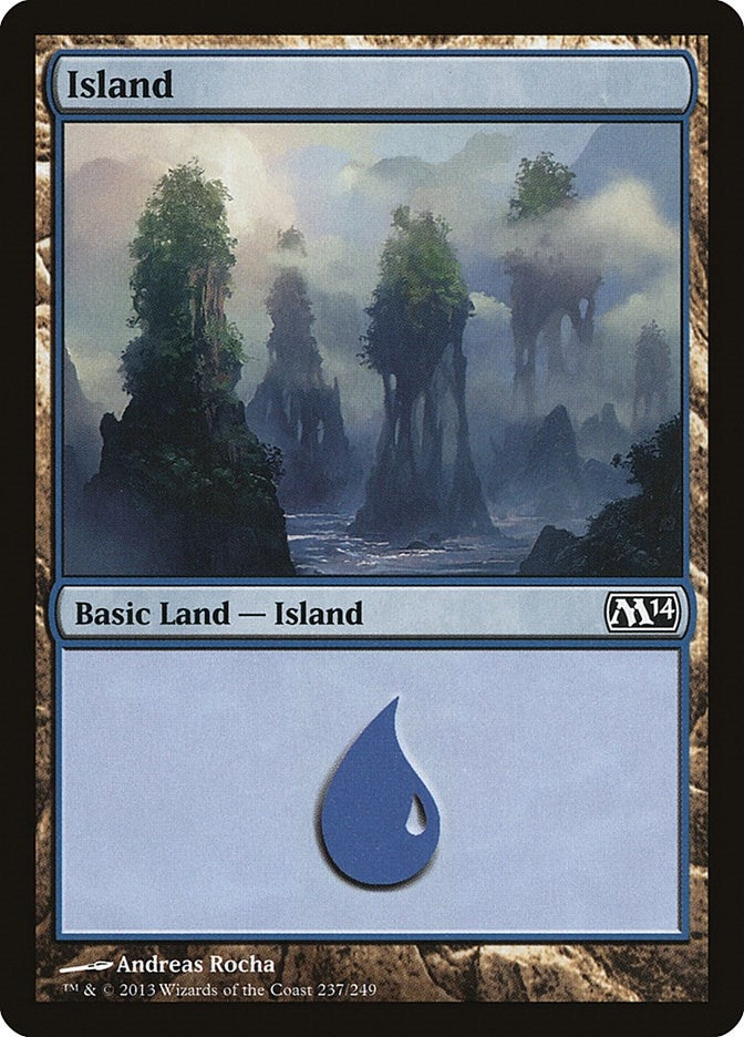 Image for Island (237) (237) [Magic 2014 (M14)]