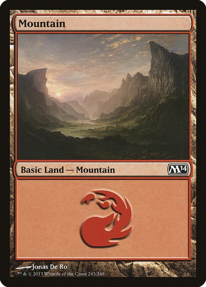 Image for Mountain (243) (243) [Magic 2014 (M14)]