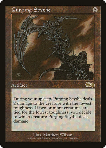 Image for Purging Scythe (308) [Urza's Saga]