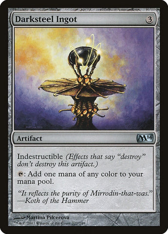 Image for Darksteel Ingot (207) [Magic 2014 (M14)]