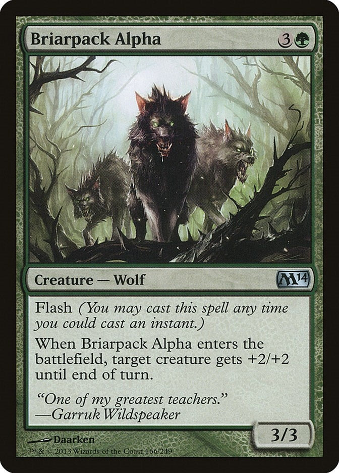 Image for Briarpack Alpha (166) [Magic 2014 (M14)]