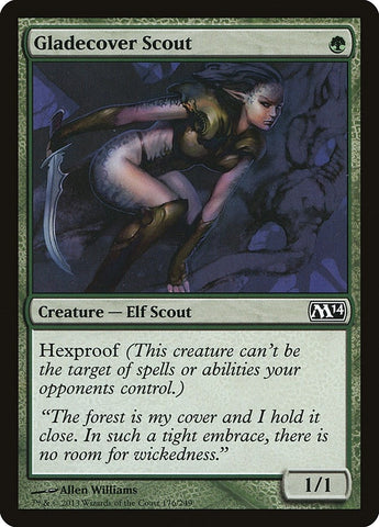 Image for Gladecover Scout (176) [Magic 2014 (M14)]