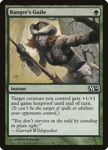 Image for Ranger's Guile (191) [Magic 2014 (M14)]