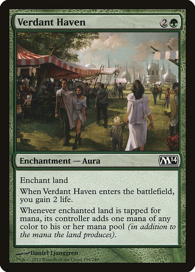 Image for Verdant Haven (199) [Magic 2014 (M14)]