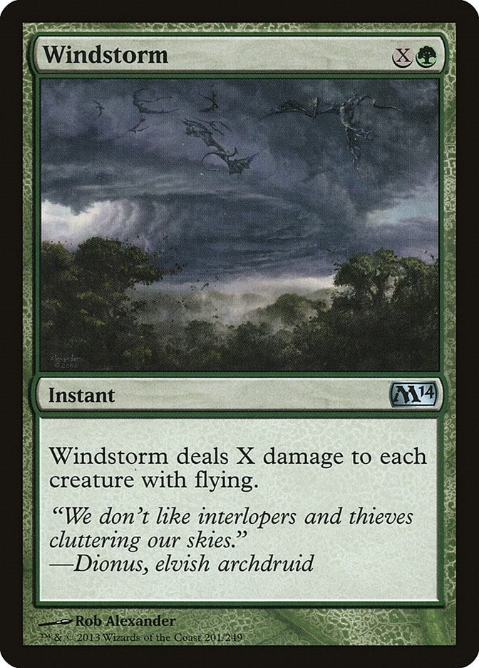 Image for Windstorm (201) [Magic 2014 (M14)]