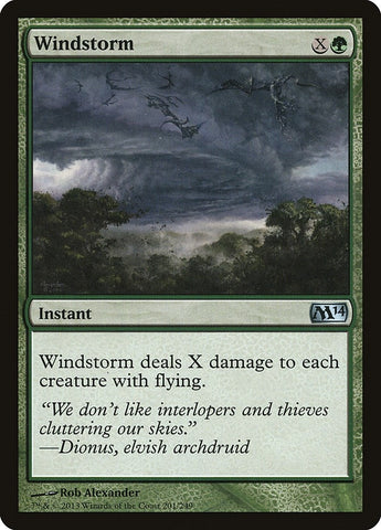 Image for Windstorm (201) [Magic 2014 (M14)]