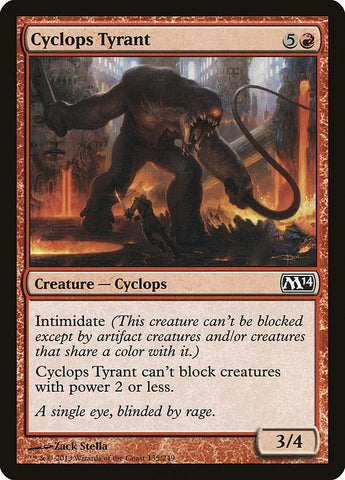 Image for Cyclops Tyrant (135) [Magic 2014 (M14)]