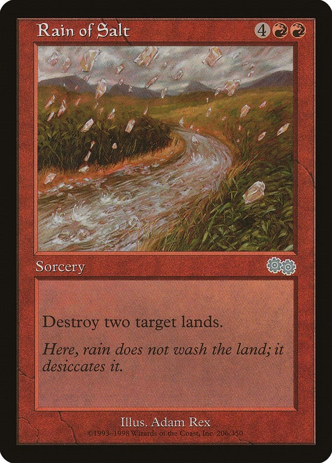 Image for Rain of Salt (206) [Urza's Saga]