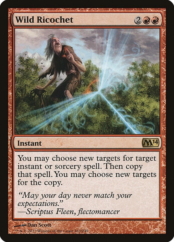 Image for Wild Ricochet (162) [Magic 2014 (M14)]