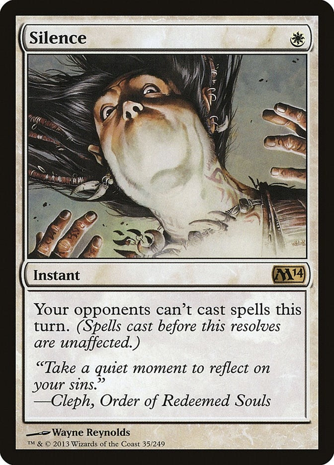 Image for Silence (35) - Magic: The Gathering