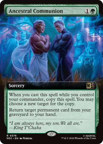 Image for Ancestral Communion (Extended Art) (376) (Commander: Marvel Super Heroes) - Magic: The Gathering