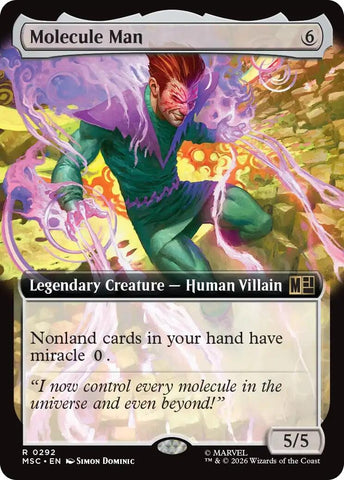 Image for Molecule Man (Extended Art) (292) (Commander: Marvel Super Heroes) - Magic: The Gathering