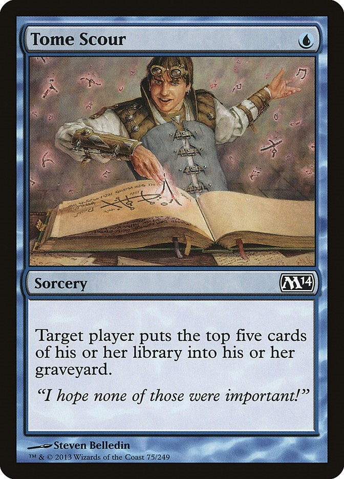 Image for Tome Scour (75) [Magic 2014 (M14)]