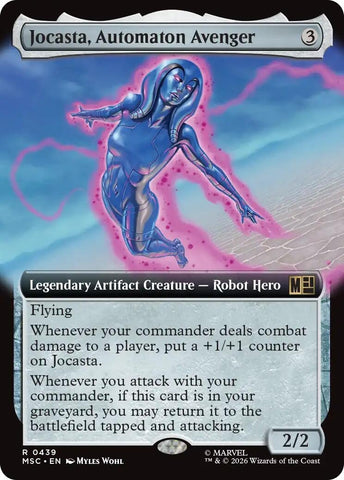 Image for Jocasta, Automaton Avenger (Extended Art) (439) (Commander: Marvel Super Heroes) - Magic: The Gathering