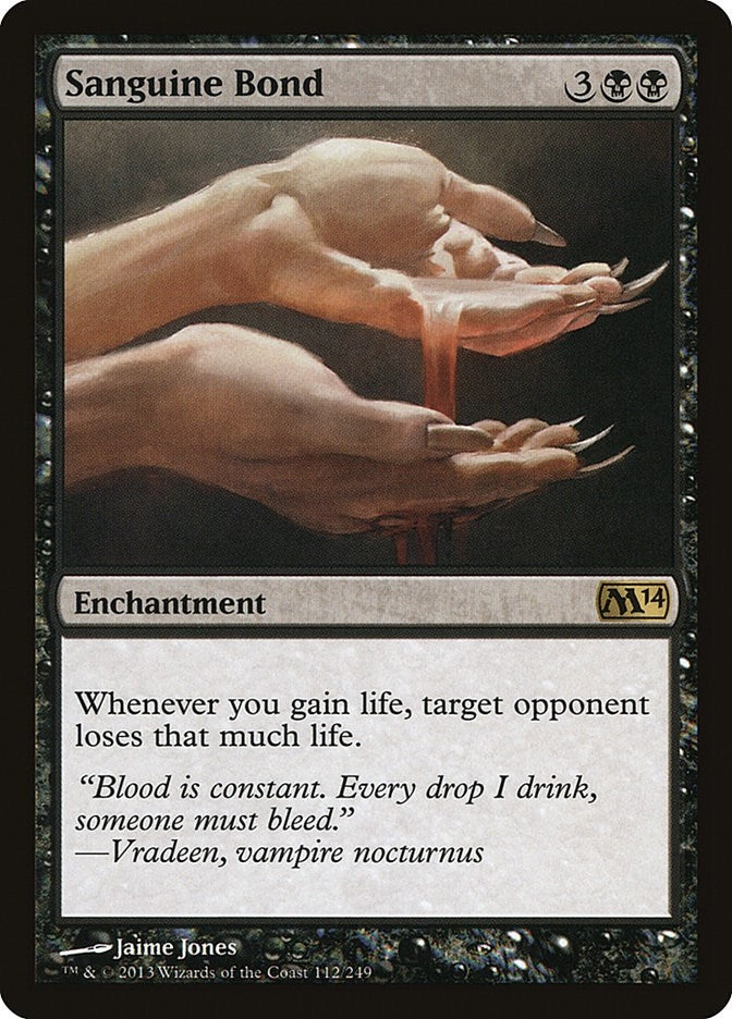 Image for Sanguine Bond (112) [Magic 2014 (M14)]
