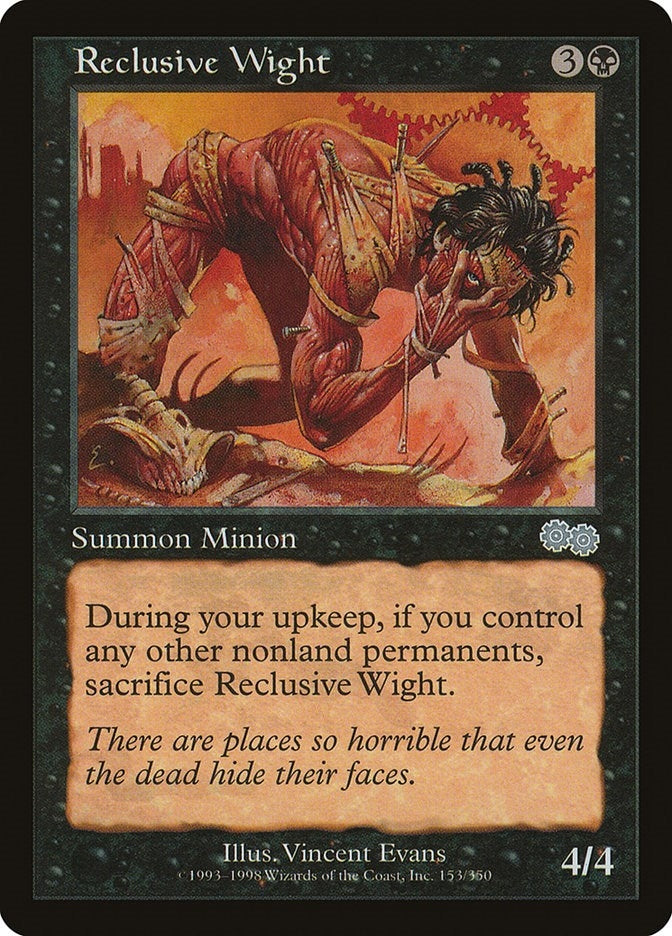 Image for Reclusive Wight (153) - Magic: The Gathering