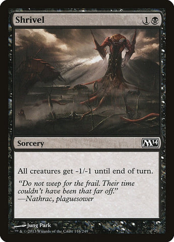 Image for Shrivel (116) [Magic 2014 (M14)]