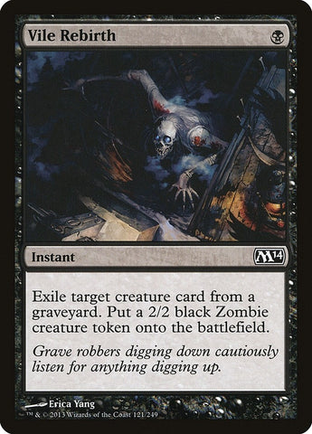Image for Vile Rebirth (121) [Magic 2014 (M14)]
