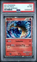 2011 POKEMON CALL OF LEGENDS #SL5 HO-OH-HOLO CALL OF LEGENDS PSA 6