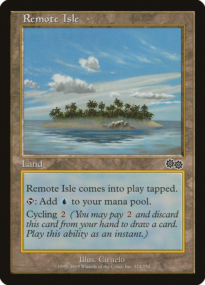 Image for Remote Isle (324) [Urza's Saga]