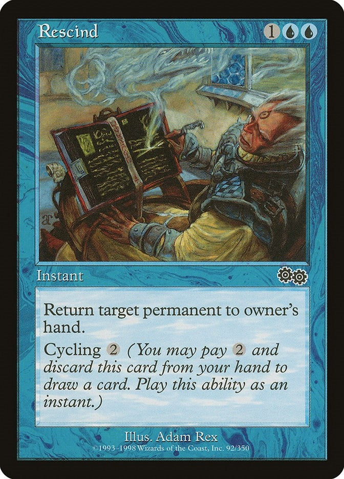 Image for Rescind (92) - Magic: The Gathering