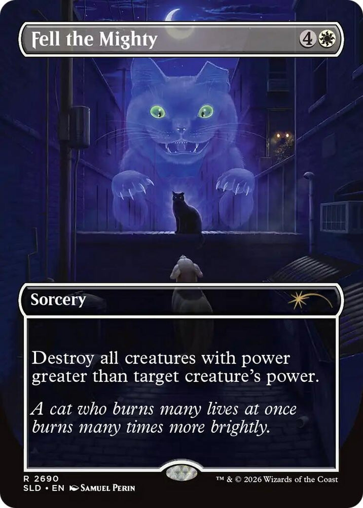 Image for Fell the Mighty (2690) (2690) (Secret Lair Drop Series) - Magic: The Gathering