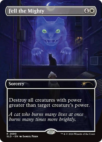 Image for Fell the Mighty (2690) (2690) (Secret Lair Drop Series) - Magic: The Gathering