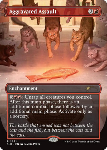 Image for Aggravated Assault (2691) (2691) (Secret Lair Drop Series) - Magic: The Gathering