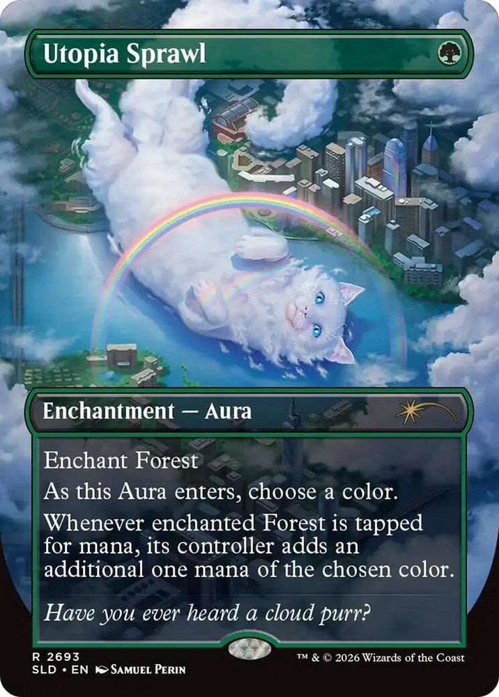 Image for Utopia Sprawl (2693) (2693) (Secret Lair Drop Series) - Magic: The Gathering