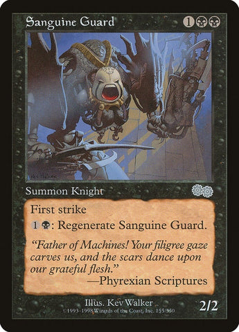 Image for Sanguine Guard (155) [Urza's Saga]