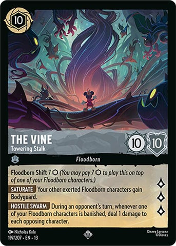 Image for The Vine - Towering Stalk (197/204) (Attack of the Vine!) (13) - Disney Lorcana