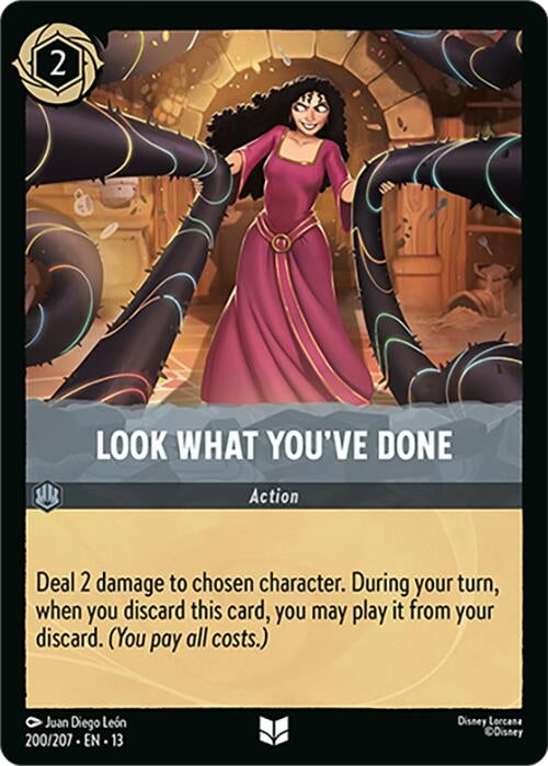 Image for Look What You've Done (200/204) (Attack of the Vine!) (13) - Disney Lorcana